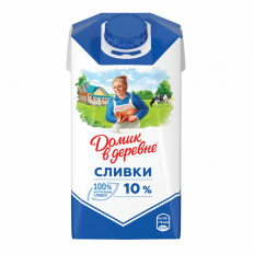 Сливки Домик в деревне 10%